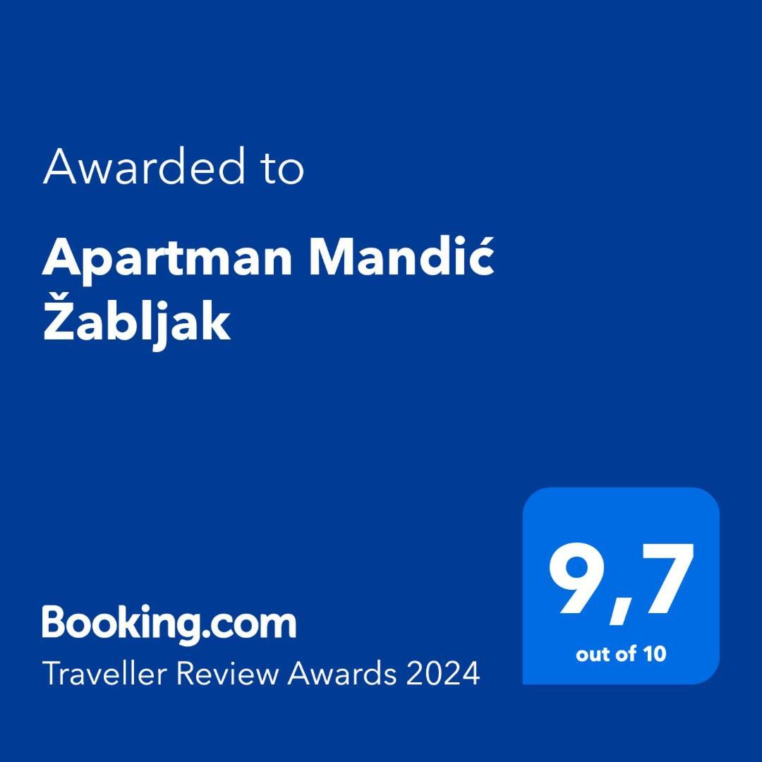Apartman Mandic Zabljak 외부 사진